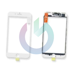 VETRO RIGENERAZIONE + OCA + FRAME BIANCO WHITE IPHONE 8 / SE2020 / SE2022