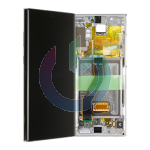 SM-N975 - N976 NOTE 10 PLUS AURA GLOW/SILVER LCD DISPLAY CON FRAME SAMSUNG SERVICE PACK ORIGINALE