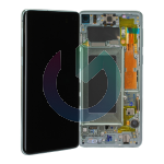 SM-G973 - S10 VERDE LCD DISPLAY CON FRAME SAMSUNG SERVICE PACK ORIGINALE