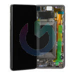 SM-G973 - S10 PRISM BLACK NERO LCD DISPLAY CON FRAME SAMSUNG SERVICE PACK ORIGINALE
