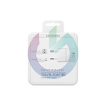 KIT SAMSUNG CARICABATTERIA FAST CHARGE  5V-2.0A/9V-1.67A + CAVO MICRO EP-TA20EWEUGWW BIANCO