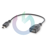 CAVO ADATTATORE SAVIO USB 2.0 A MINI-USB B NERO BREL-39