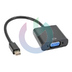 CAVO ADATTATORE VIDEO AKYGA MINI DISPLAYPORT VGA (D-SUB) NERO