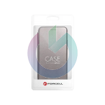CUSTODIA COVER A LIBRO FORCELL ELEGANCE PER IPHONE XR SILVER