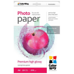 CARTA FOTOGRAFICA A4 COLORWAY PREMIUM HIGH GLOSSY 255G 20FOGLI