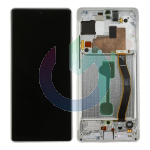 SM-G770 - S10 LITE PRISM SILVER BIANCO LCD DISPLAY CON FRAME SAMSUNG SERVICE PACK ORIGINALE