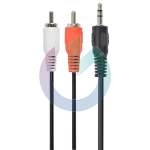 CAVO AUDIO CABLEXPERT JACK 3.5MM - 2XRCA M/M 2.5MT