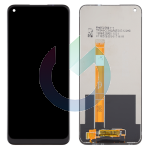 OPPO LCD DISPLAY PARI ORIGINALE SERVICE A54 - A55 4G 2021 NO FRAME NERO BLACK