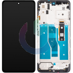 MOTO G82 LCD DISPLAY MOTOROLA CON FRAME METEORITE GRAY 5D68C20864 SERVICE