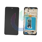 MOTO E30 E40 POWER LCD DISPLAY MOTOROLA CON FRAME SMOKE BLACK NERO 5D68C19697 SERVICE