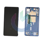 EDGE 30 FUSION LCD DISPLAY MOTOROLA CON FRAME NEPTUNE BLUE 5D68C21538 5D68C21190 SERVICE