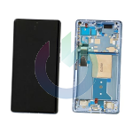 EDGE 40 PRO LCD DISPLAY MOTOROLA CON FRAME LUNAR BLUE 5D68C22011 5D68C21987 SERVICE