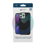 CUSTODIA COVER TPU PRIO LIQUID PER IPHONE 15 PRO MAX NERO