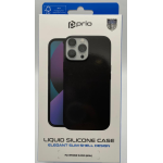 CUSTODIA COVER TPU PRIO LIQUID PER IPHONE 15 PRO NERO