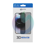 VETRO TEMPERATO PRIO 3D ANTI - SPY FULL SCREEN PER IPHONE 15 PRO BORDO NERO BLACK