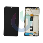 LCD DISPLAY XIAOMI PARI ORIGINALE SERVICE REDMI 10C - POCO C40 2022 NERO CON FRAME