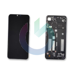 LCD DISPLAY XIAOMI PARI ORIGINALE SERVICE MI 8 LITE 2018 GRIGIO CON FRAME