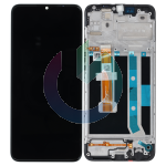 OPPO LCD DISPLAY PARI ORIGINALE A15 CON FRAME NERO BLACK