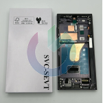 SM-S918 - S23 ULTRA 5G NERO LCD DISPLAY SAMSUNG PARI ORIGINALE SERVICE OLED CON FRAME 